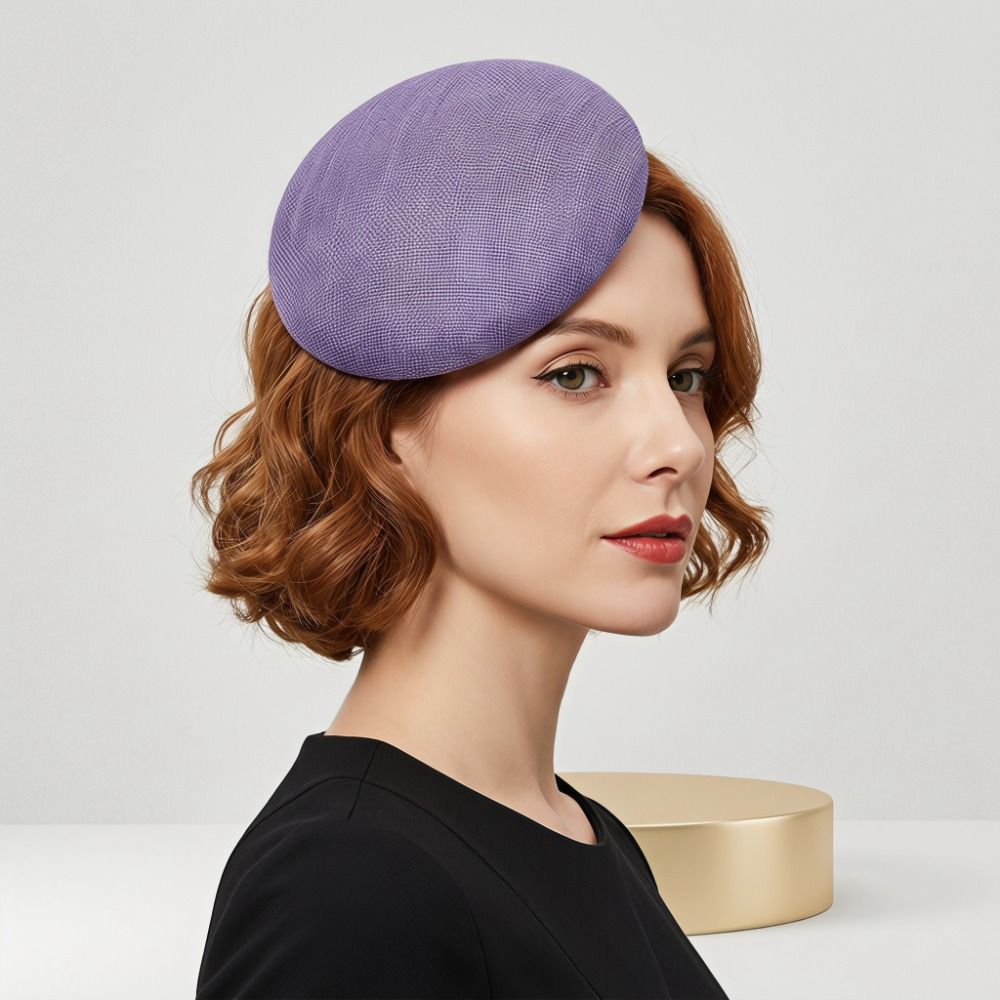 Women'S Accessories In The 1920S - หมวกปีกกว้างสีพื้นเรียบหรู ฐานหมวกฟาสซิเนเตอร์ 15 ซม. หมวกทรงสูงสำหรับงานมาสเคอเรด หมวกทางการ