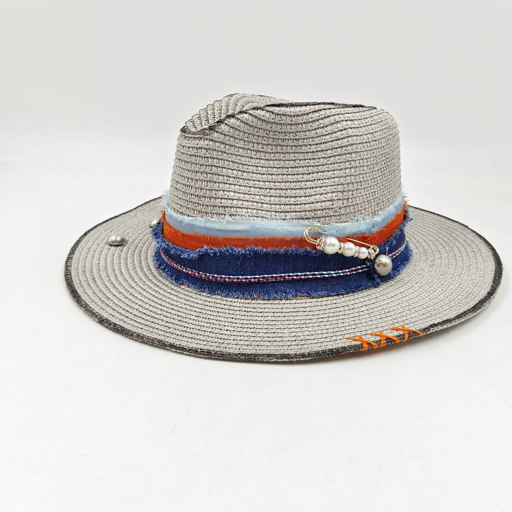 หมวกฟางเย็บด้วยมือสำหรับฤดูร้อ - Women Accessories Wholesale China บทวิจารณ์และราคา
