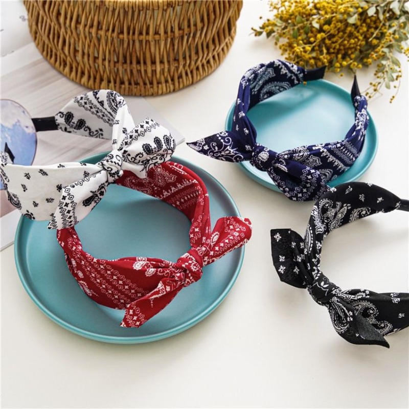 ที่คาดผมผ้าฝ้ายพิมพ์ลายดอกแคชเ - Women Accessories Wholesale China บทวิจารณ์และราคา