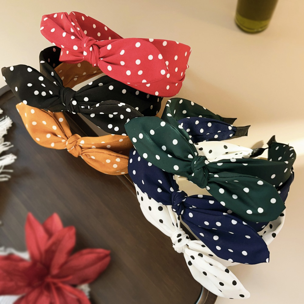 Boho Dotsวงผมกว้างสําหรับหญิงส - Women Accessories Wholesale China บทวิจารณ์และราคา