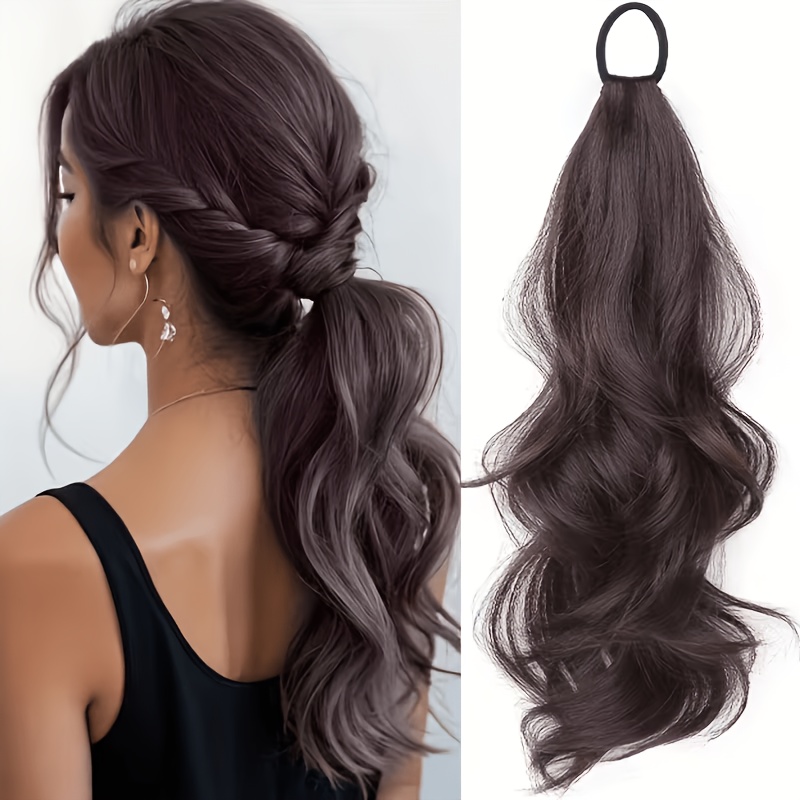 หางม้าลอนยาวพร้อมสายยางยืด, หา - Hair Band Elastic บทวิจารณ์และราคา