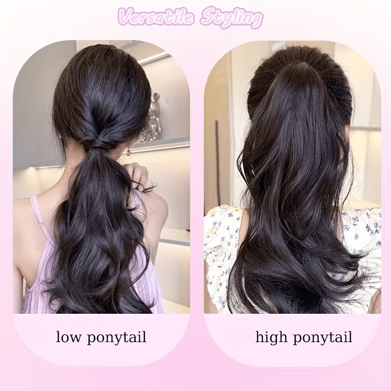 หางม้าลอนยาวพร้อมสายยางยืด, หา - Hair Band Elastic บทวิจารณ์และราคา