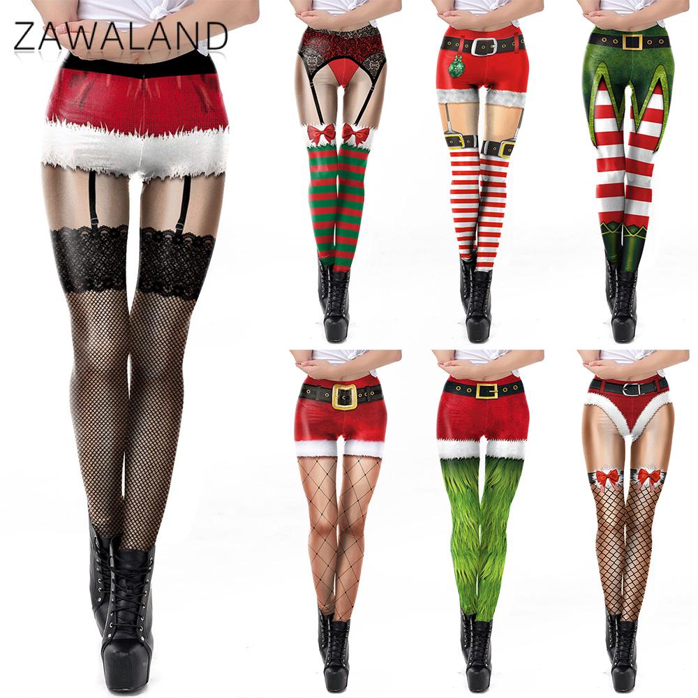 กางเกงโยคะคริสต์มาส Zawaland ส - Women'S Red Accessories บทวิจารณ์และราคา