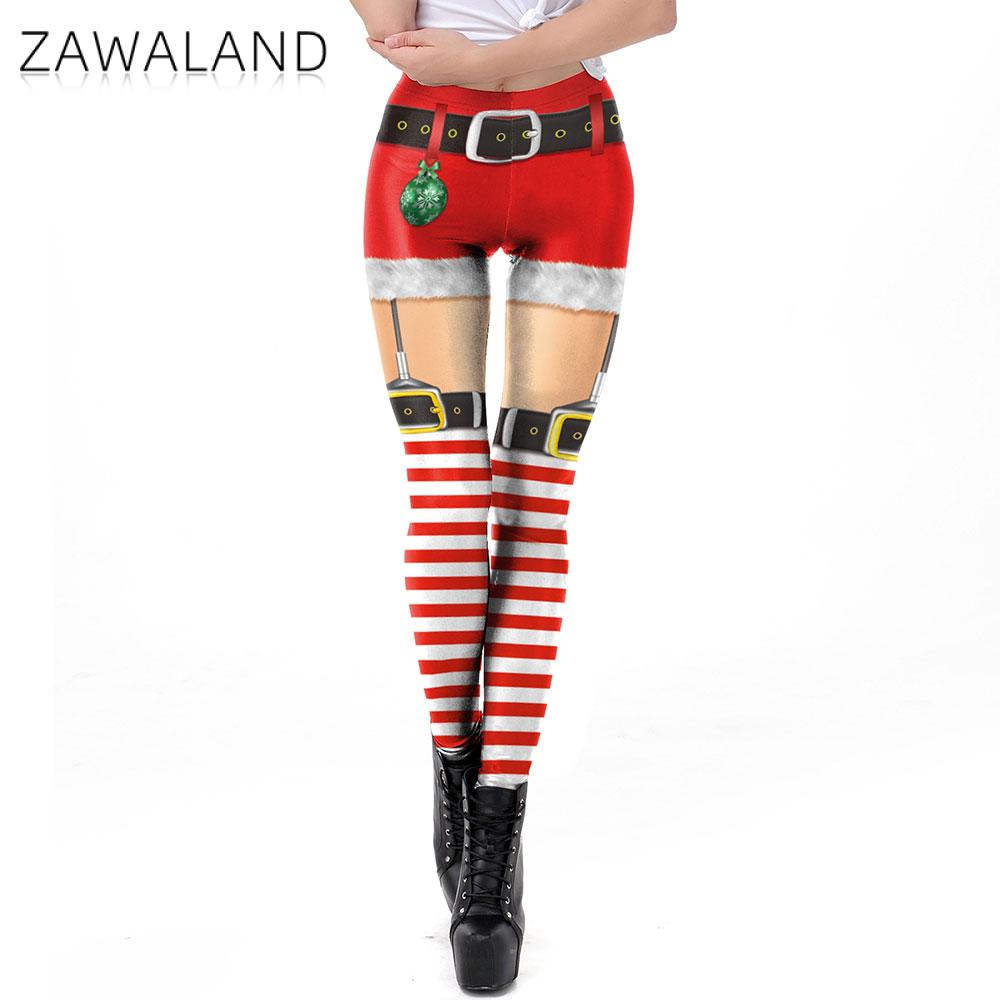 กางเกงโยคะคริสต์มาส Zawaland ส - Women'S Red Accessories บทวิจารณ์และราคา
