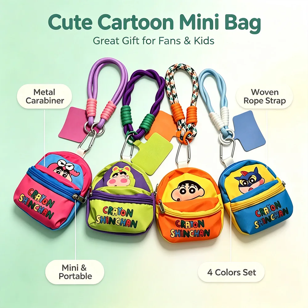 กระเป๋าคล้องคอขนาดเล็กลายเครยอ - Women Accessories Bag บทวิจารณ์และราคา