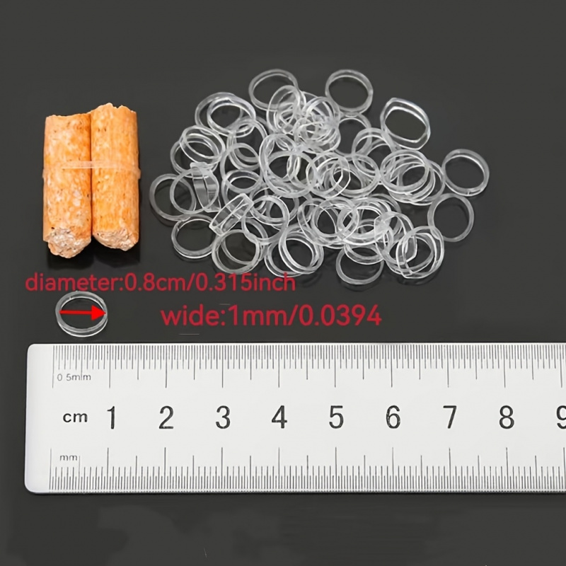 ยางรัดผมซิลิโคน 500/1500 ชิ้น  - Hair Band Elastic บทวิจารณ์และราคา