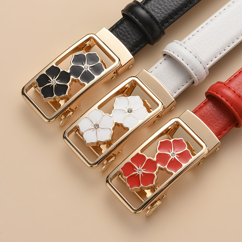 เข็มขัดหนังผู้หญิงแบบอัตโนมัติ - Women'S Jeans Accessories บทวิจารณ์และราคา