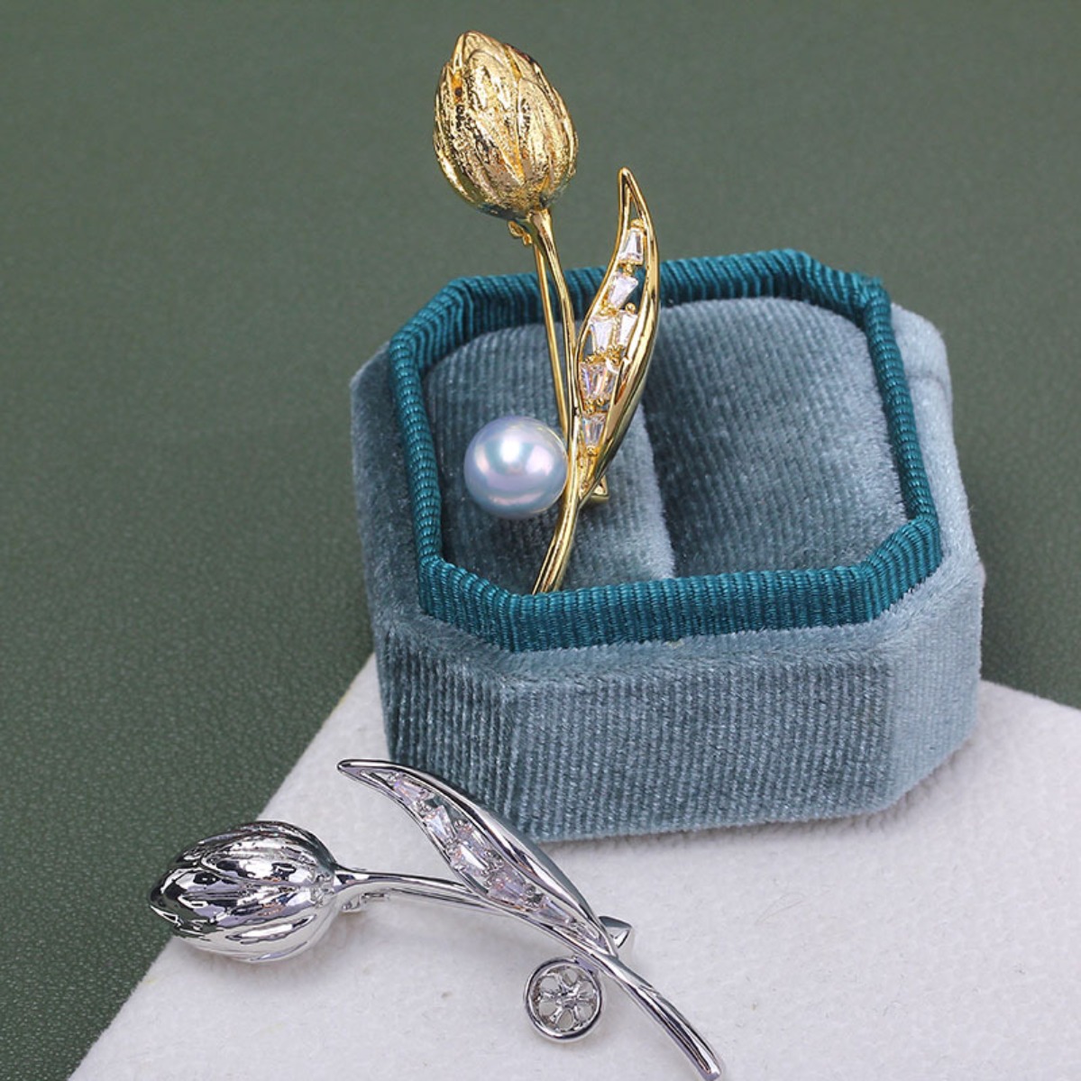 ชุดอุปกรณ์ทำเข็มกลัด DIY ฐานเข - Brooch Pin Gold บทวิจารณ์และราคา