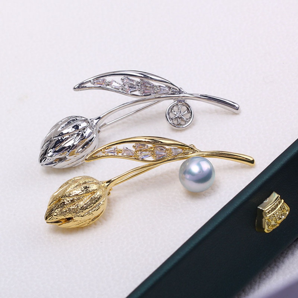 ชุดอุปกรณ์ทำเข็มกลัด DIY ฐานเข - Brooch Pin Gold บทวิจารณ์และราคา