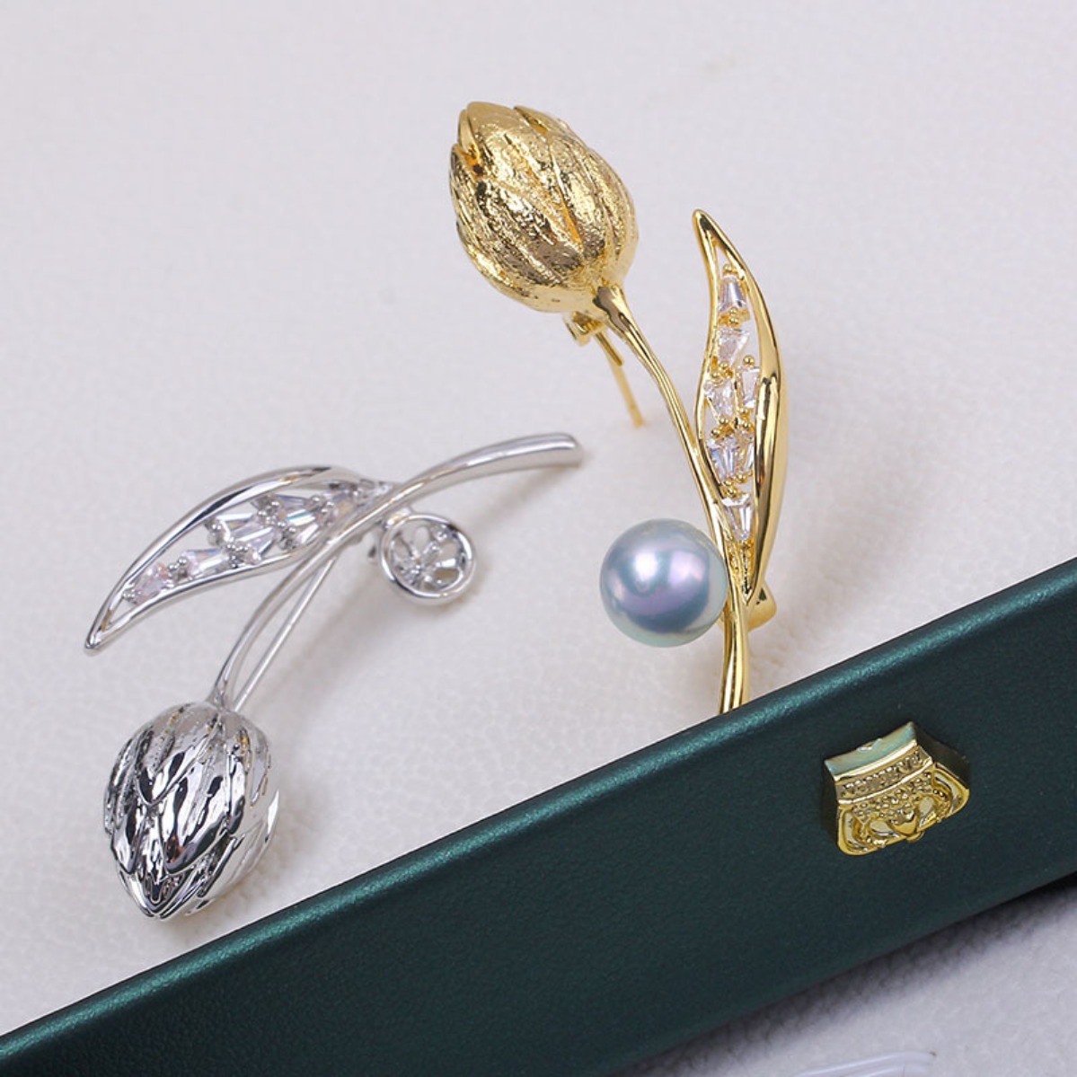 ชุดอุปกรณ์ทำเข็มกลัด DIY ฐานเข - Brooch Pin Gold บทวิจารณ์และราคา