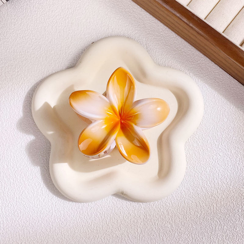 1/6PCS 8 ซม.ผู้หญิงคลิปผมดอกไม - Women Accessories Wholesale China บทวิจารณ์และราคา