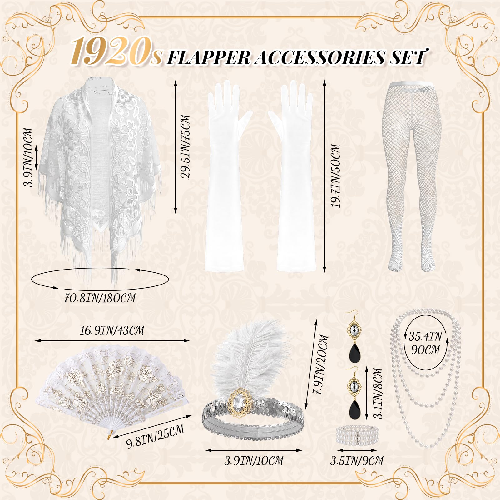 ชุดอุปกรณ์เสริมสไตล์แฟลปเปอร์  - Women'S Accessories In The 1920S บทวิจารณ์และราคา