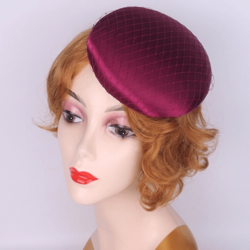 หมวกปีกกว้างสีพื้นแบบวินเทจ ยุ - Women'S Accessories In The 1920S บทวิจารณ์และราคา