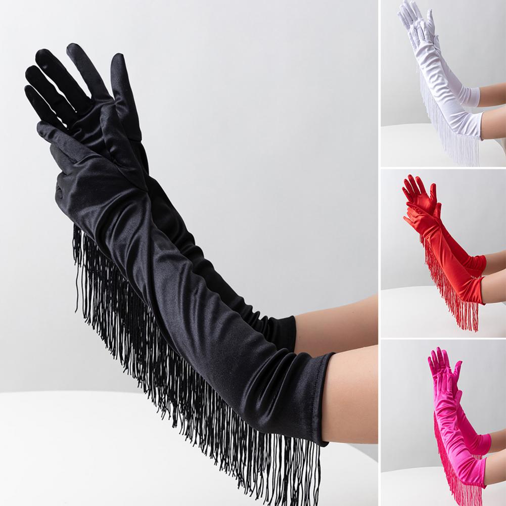 ถุงมือประดับพู่สำหรับผู้หญิง ถ - Women'S Accessories In The 1920S บทวิจารณ์และราคา