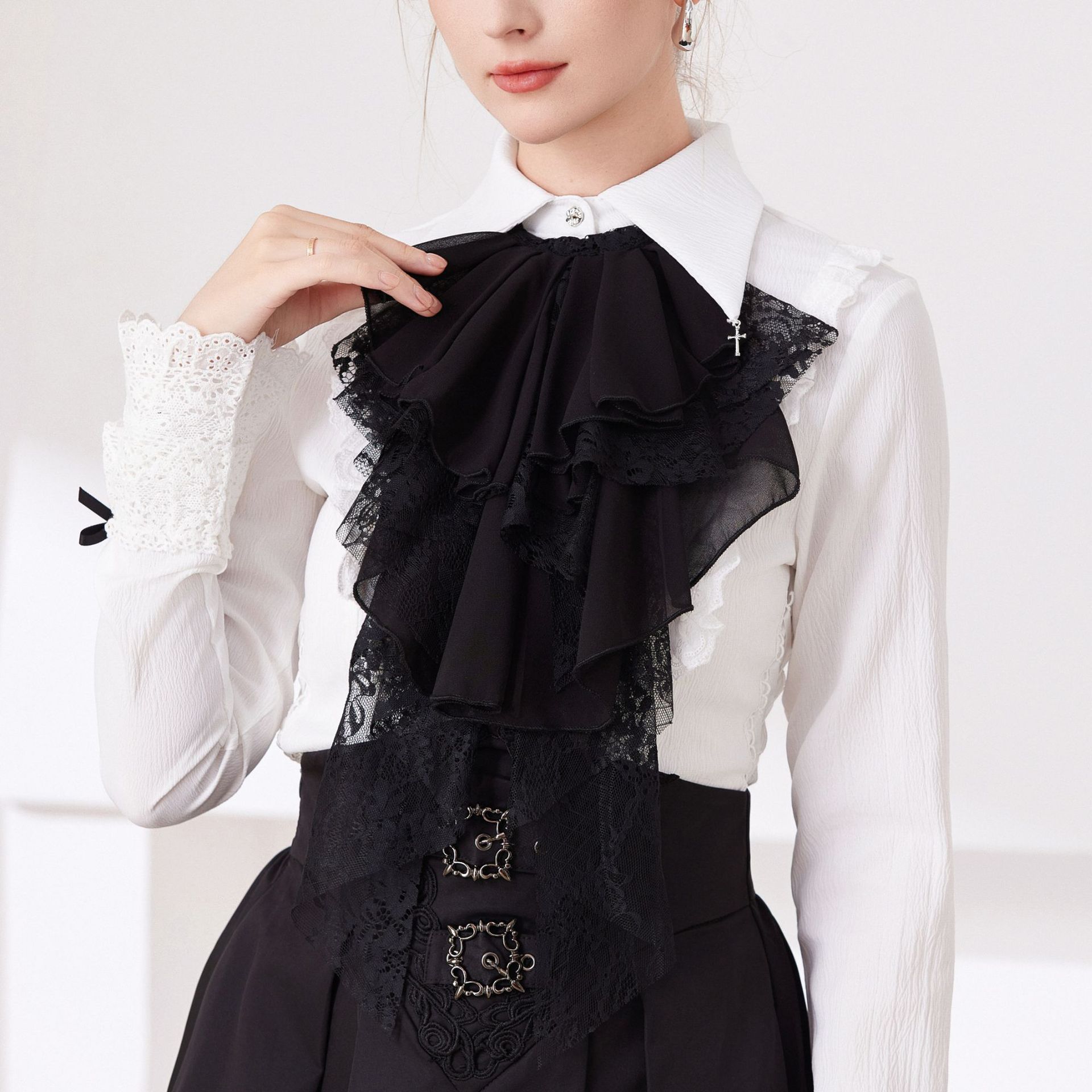 ปกคอเสื้อวิคตอเรียนสำหรับผู้หญ - Women'S Victorian Accessories บทวิจารณ์และราคา