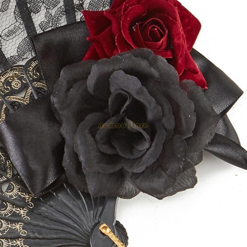 31BF Fan Gothic Victorian Wome - Women'S Victorian Accessories บทวิจารณ์และราคา
