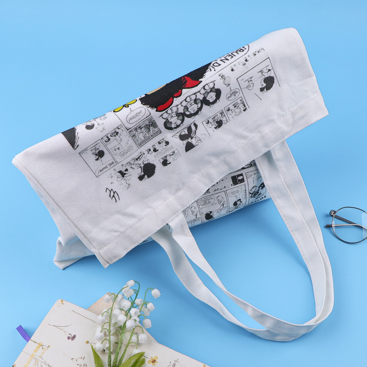 กระเป๋าผ้าแคนวาสแฟชั่น ลายการ์ - Women Accessories Trending บทวิจารณ์และราคา