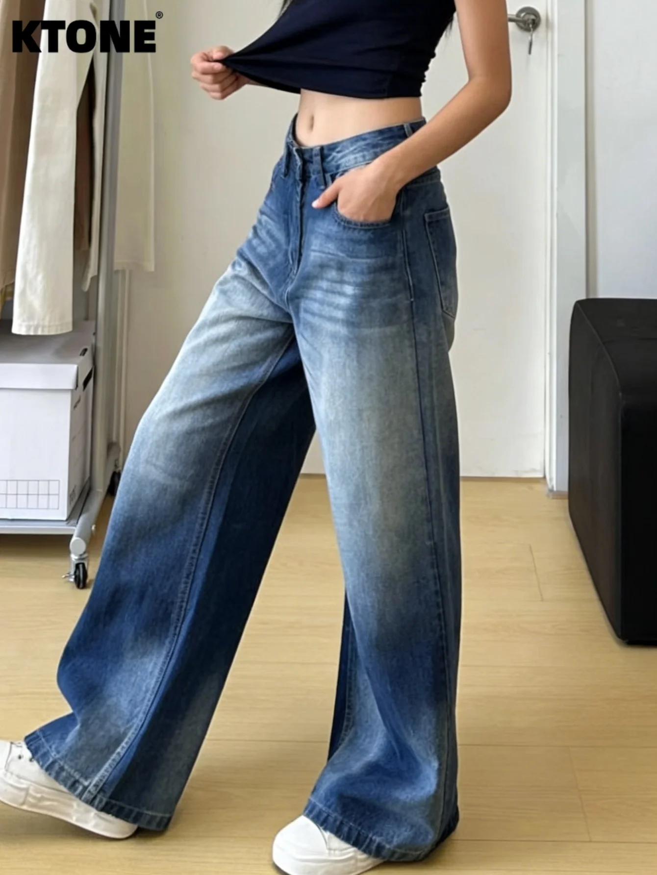 กางเกงยีนส์สตรีทแวร์ผู้ชายและผ - Women'S Jeans Accessories บทวิจารณ์และราคา