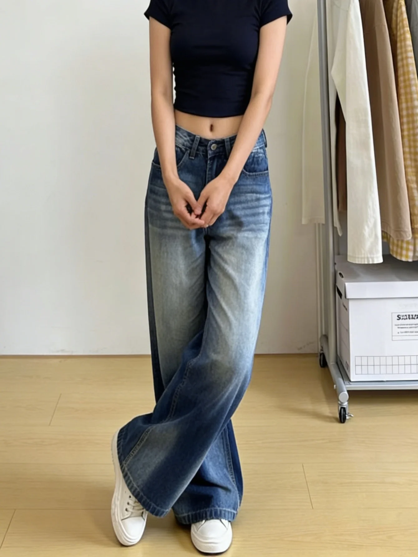 กางเกงยีนส์สตรีทแวร์ผู้ชายและผ - Women'S Jeans Accessories บทวิจารณ์และราคา