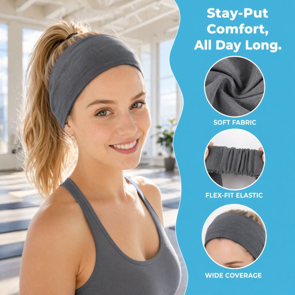 ที่คาดผมน้ำหนักเบา กันลื่น ขนา - Hair Band Elastic บทวิจารณ์และราคา
