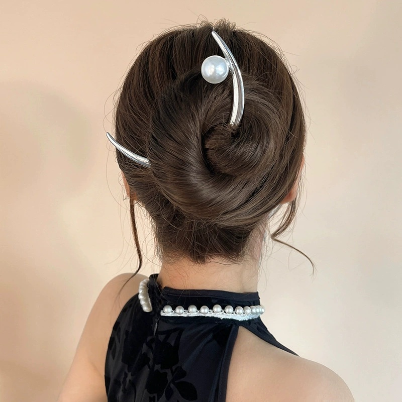 กิ๊บติดผมรูปไข่มุก รูปพระจันทร - Women Accessories On Sale บทวิจารณ์และราคา
