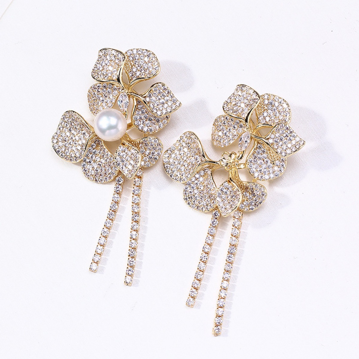 ชุดอุปกรณ์ทำเข็มกลัด DIY ลายดอ - Brooch Pin Gold บทวิจารณ์และราคา