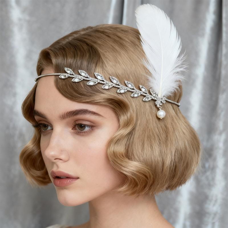 ที่คาดผมขนนกสไตล์แฟลปเปอร์ยุค  - Women'S Accessories In The 1920S บทวิจารณ์และราคา