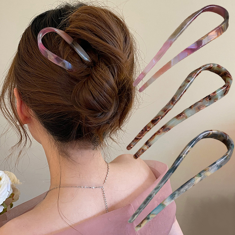 กิ๊บติดผมรูปตัว U อะซิเตทอะคริ - Women Accessories Trending บทวิจารณ์และราคา