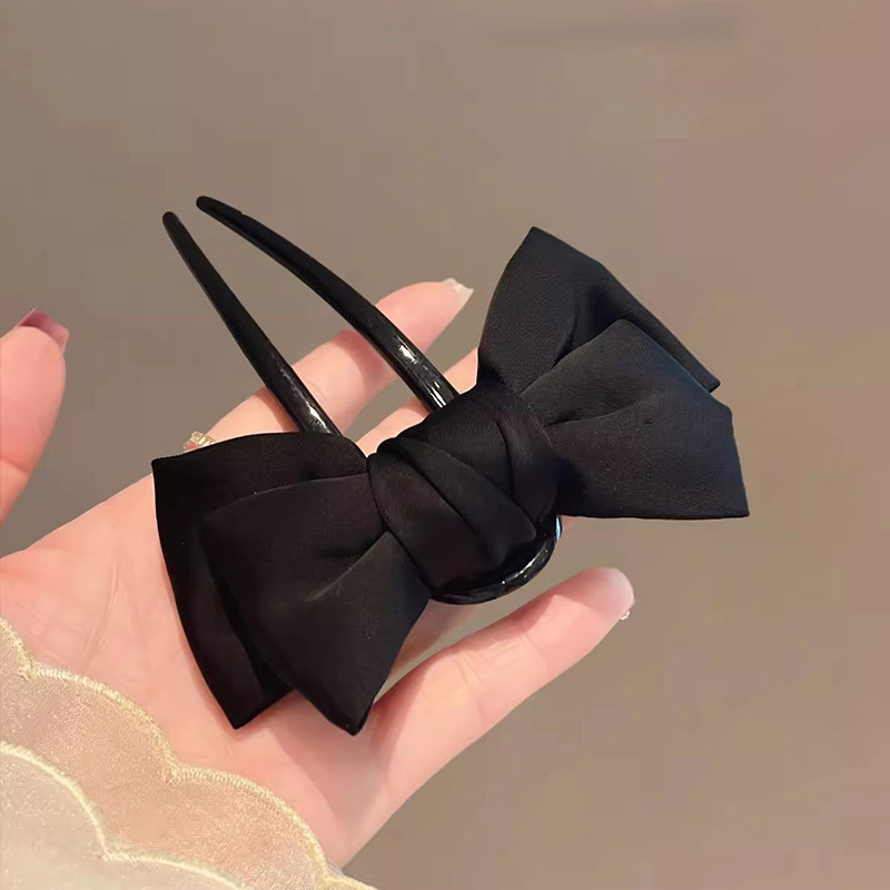 เก๋สไตล์เกาหลีโบว์ U-รูปชุดคลิ - Women Accessories On Sale บทวิจารณ์และราคา