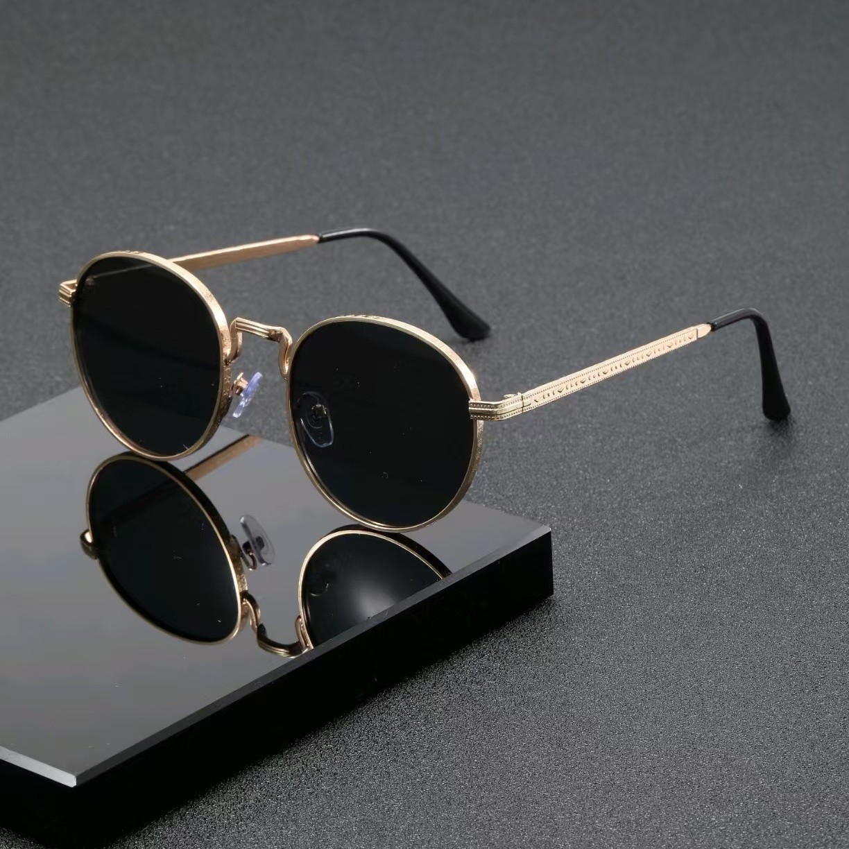 แว่นกันแดดทรงกลมคลาสสิกสำหรับผ - Women Accessories Trending บทวิจารณ์และราคา