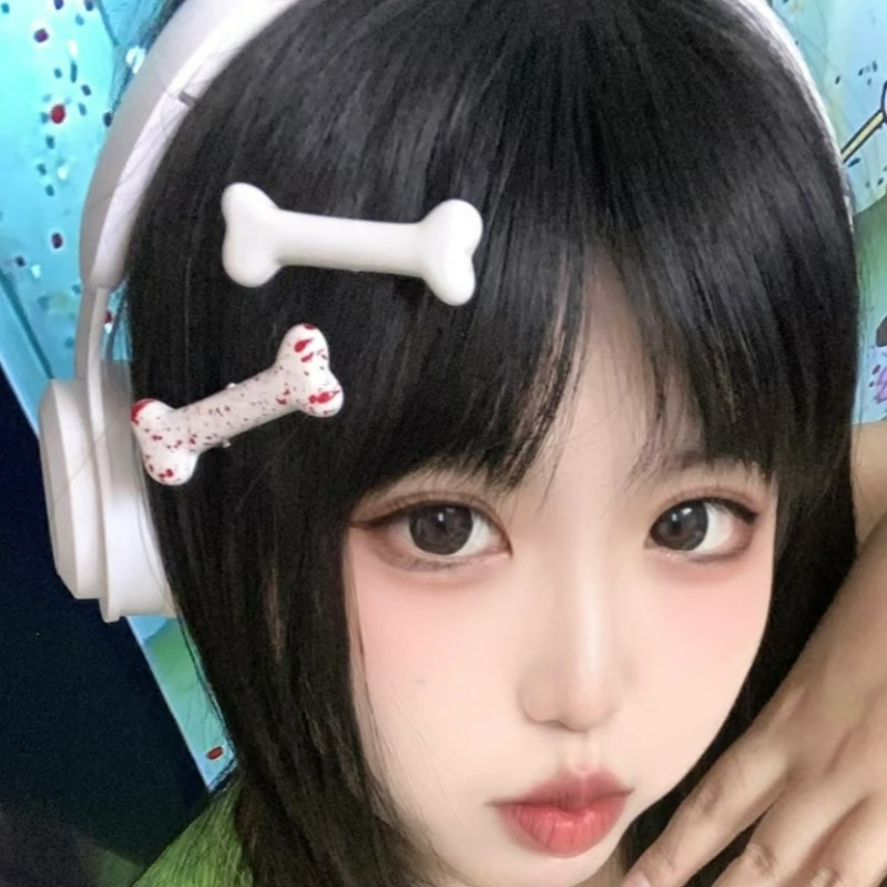 กิ๊บติดผมรูปกระดูกหลากสีสัน น่ - Women Accessories Wholesale China บทวิจารณ์และราคา