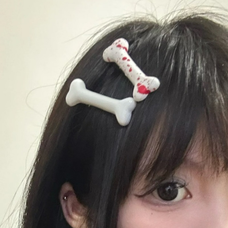 กิ๊บติดผมรูปกระดูกหลากสีสัน น่ - Women Accessories Wholesale China บทวิจารณ์และราคา