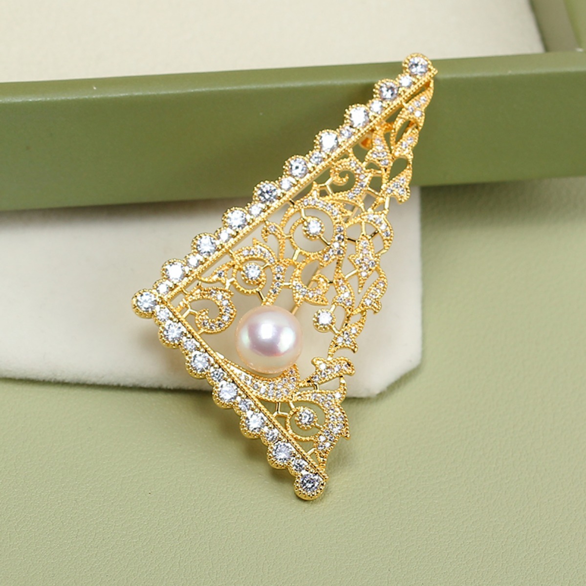 ชิ้นงานเปล่าสำหรับทำเข็มกลัด D - Brooch Pin Gold บทวิจารณ์และราคา
