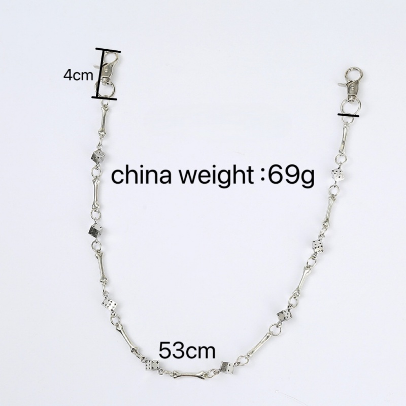 สร้อยคล้องกางเกงลายกระดูกสุนัข - Women'S Jeans Accessories บทวิจารณ์และราคา
