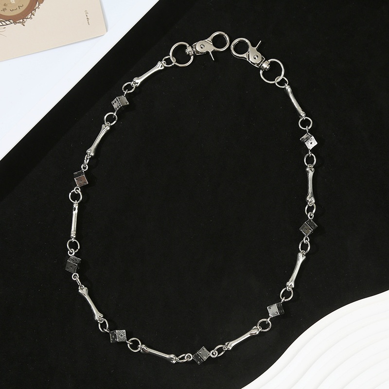 สร้อยคล้องกางเกงลายกระดูกสุนัข - Women'S Jeans Accessories บทวิจารณ์และราคา