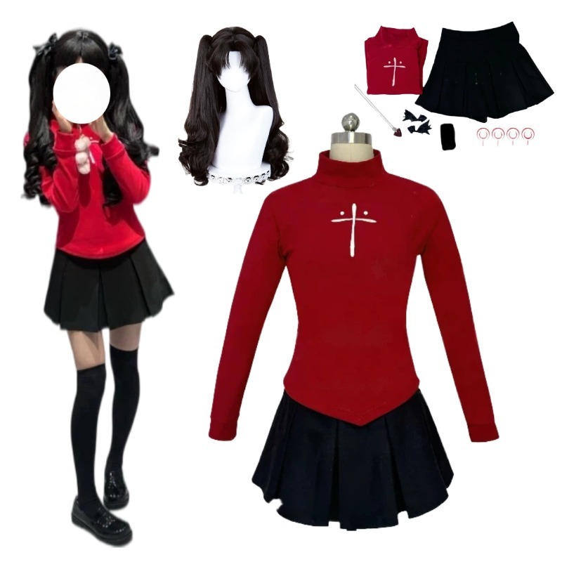 อะนิเมะโทซากะ รินคอสเพลย์เครื่ - Women'S Red Accessories บทวิจารณ์และราคา